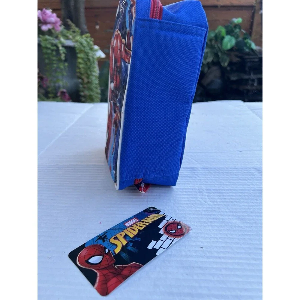 2026 Marvel Spider-Man Insulated Lunch Box Bag Fast Forward New With Tags